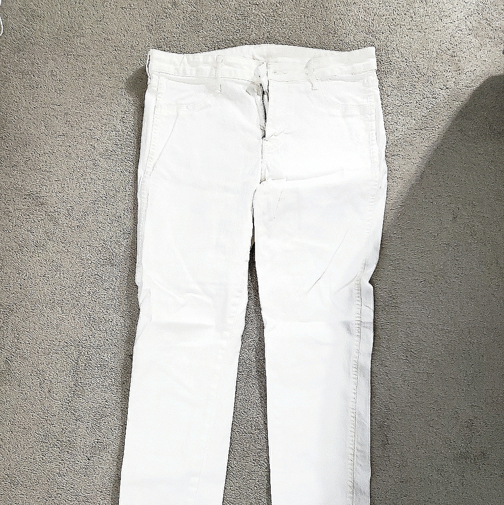 H&M White Skinny Jeans
